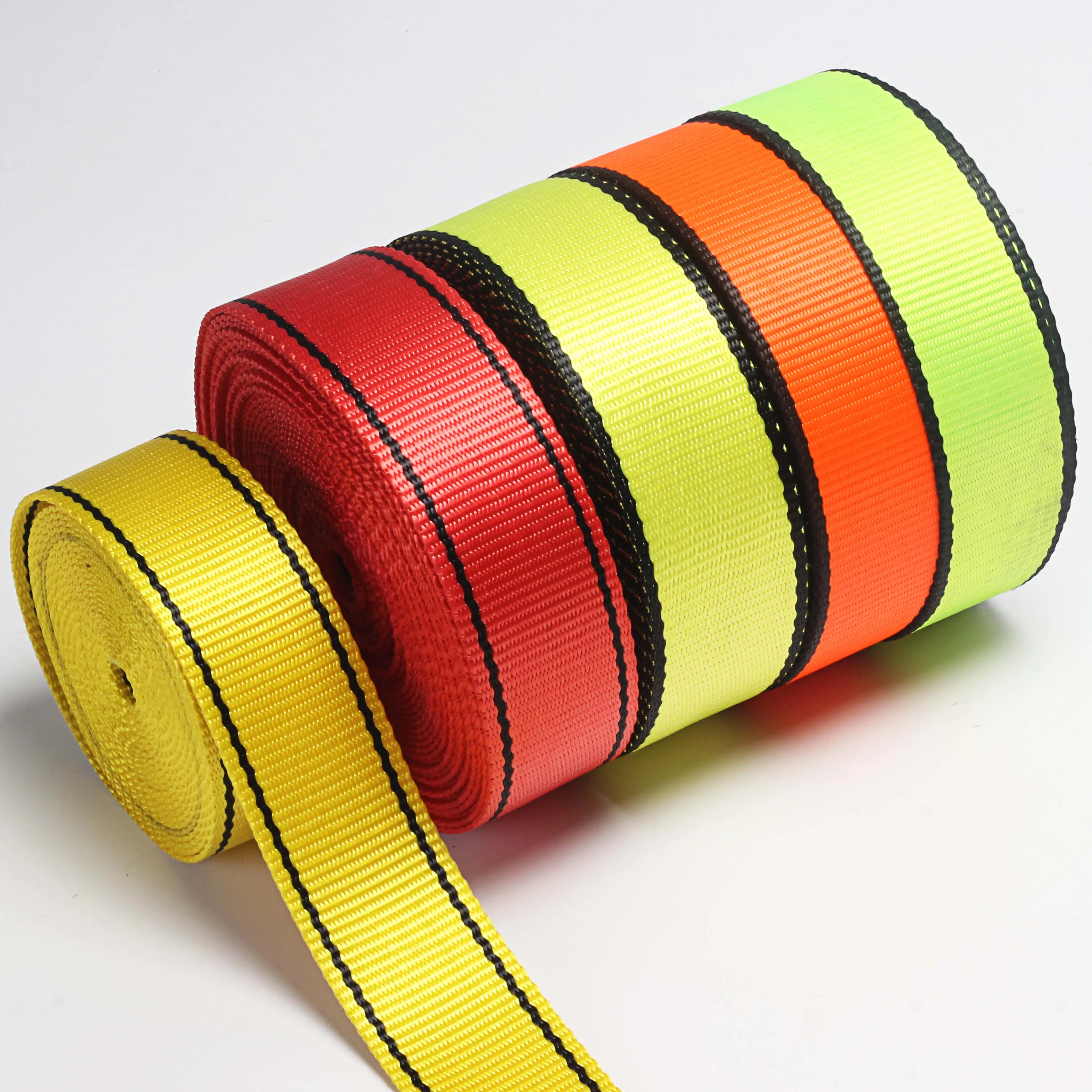 Hot Selling Embossed Logo Jacquard Webbing Nylon Strap For Bag