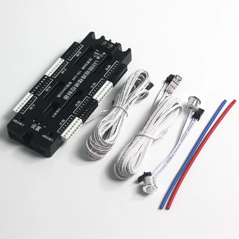 Новый DC12V 24V светодиодный контроллер лестного света интеллектуальный анти-короткое замыкание 32 человеческий датчик движения освещения