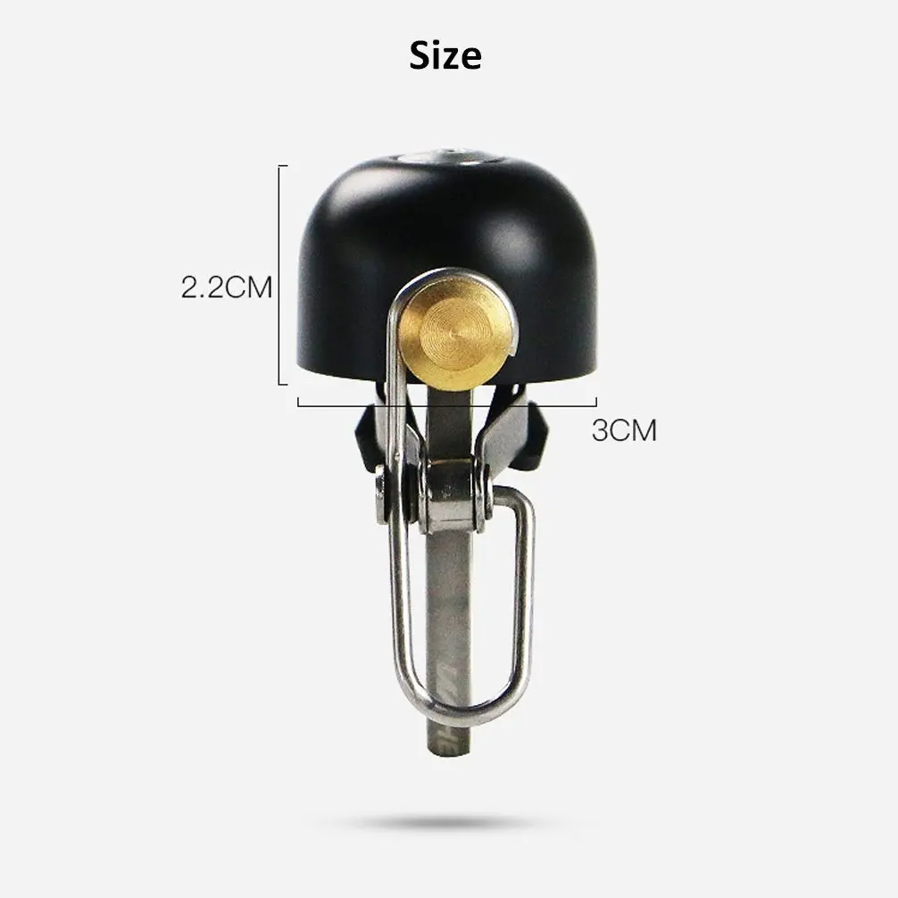 Retro Bell Dead Flying Bicycle Riding Accessories Pure Brass Bell Hot Sale Cycling Bike Bicycle Handlebar Ring Bell Horn