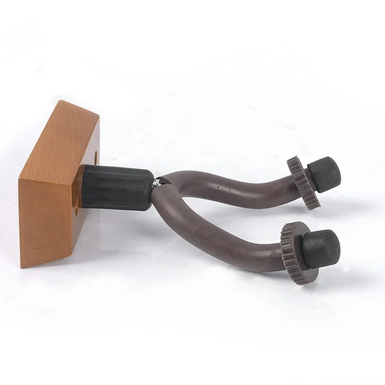 Firm Solid Wood Ukulele Hange Wooden Violin Guitar Hanger Guitar Wall Stand Mount Bracket Holder