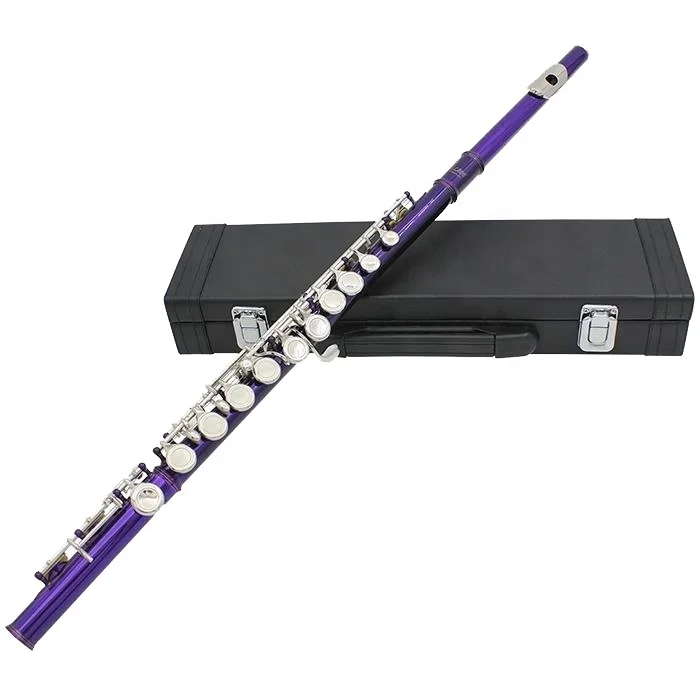 SEASOUND OEM 16 Holes C Cupronickel Purple Flute JYFL201PU