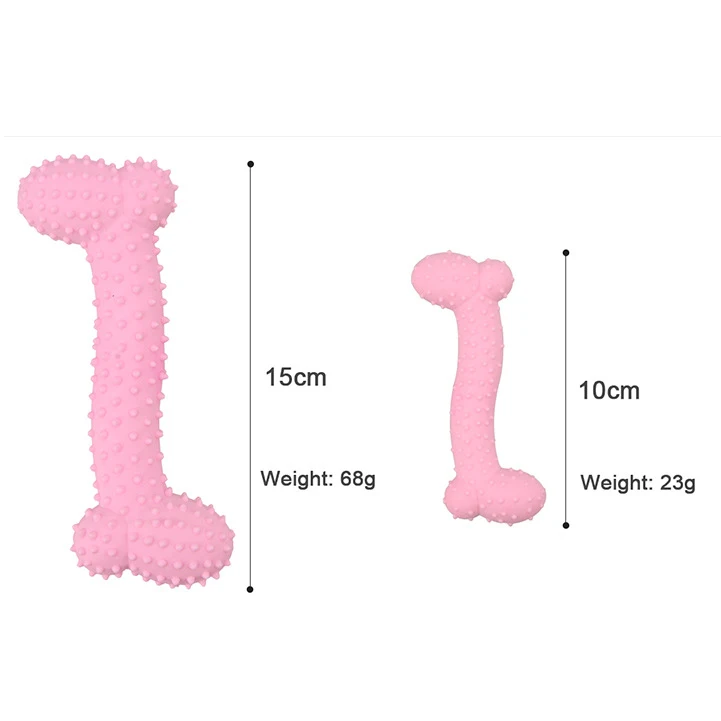 dog chew toy dogs bone dental care teeth cleaning eco friendly durable rubber dog toys