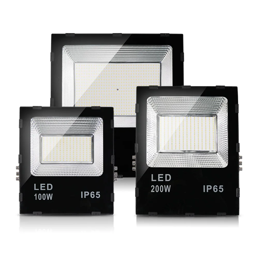  Конкурентоспособная цена 50 Вт 100 Светодиодный прожектор 2700k-6500k опция с черной рамкой