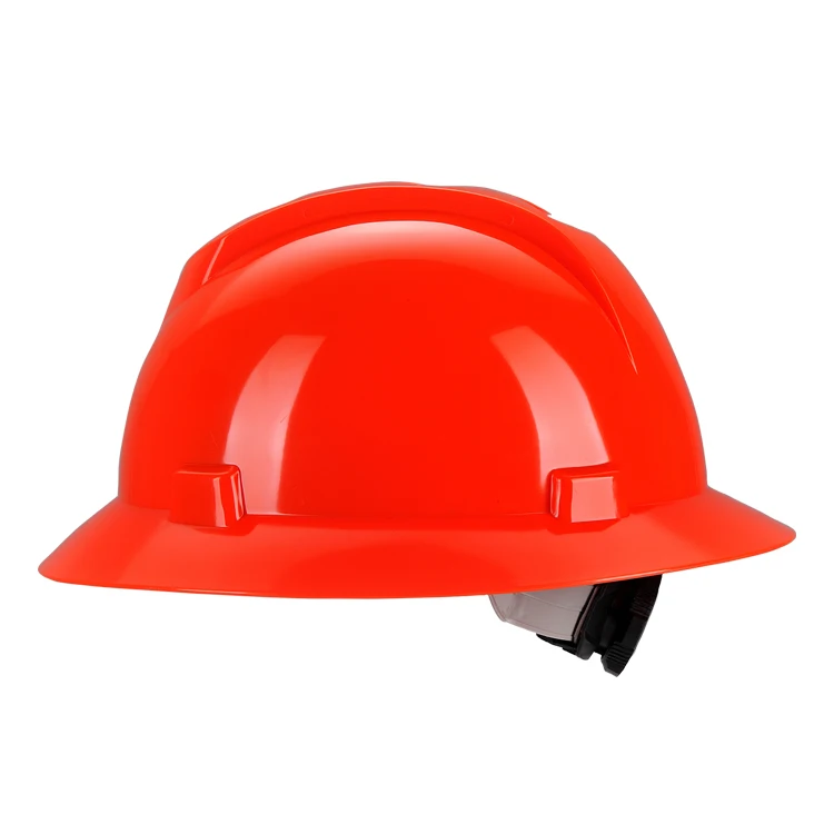 Guardrite Brand Lightweight Portable Full Brim Safety Helmet For Mining Engineering