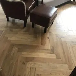 УФ-промасленный Тиковый твердый деревянный паркет в