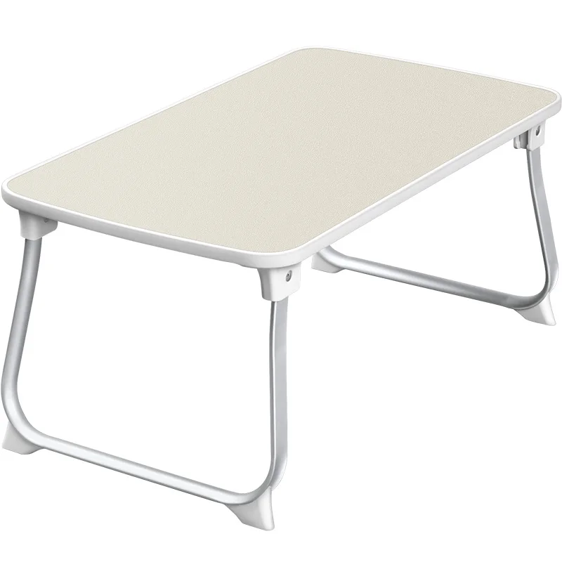 Ergonomic Adjustable bed tray table with folding legs Portable Large Space Study Desk Notebook Table For Sofa bed