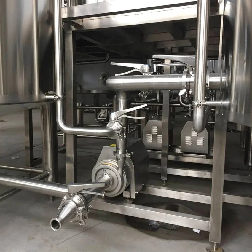 Customized logo brewed beer 1000l stainless steel draft beer brewing equipment brewery