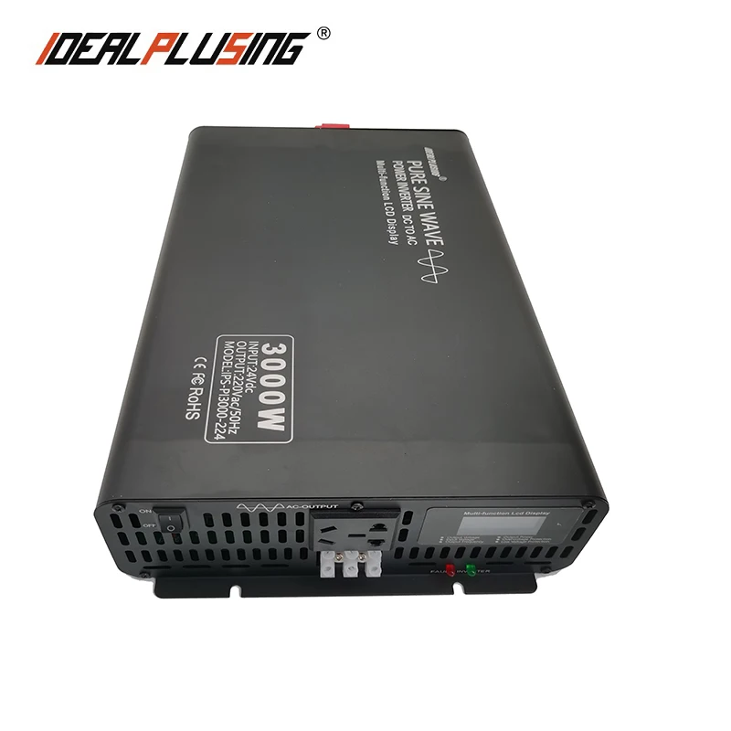 1000W 2000W 2500W 3000W 4000W 5000 Вт Чистая синусоида 12В 24В 36В 48В 60В 72В 84v постоянного тока в переменный 110v 220v ac инвертор волны синуса с