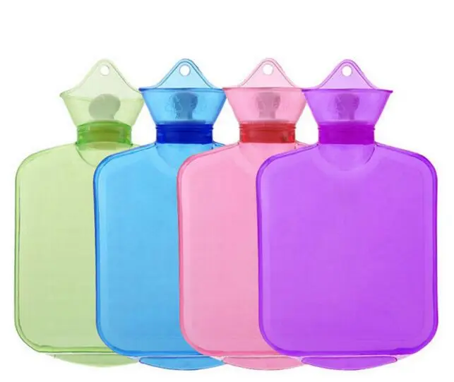 750 мл мини сумка для бутылки с горячей водой ПВХ пластиковый продукт с флисовой крышкой