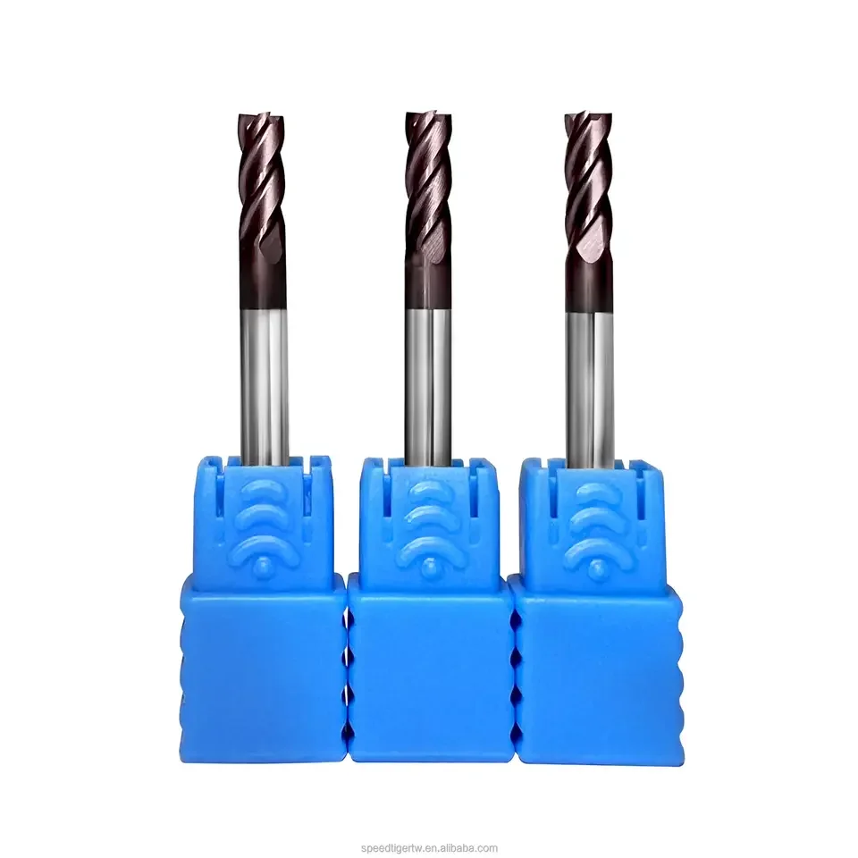10*H35*L80 FST Free Sample TCT Carbide Up Down Helical Spiral End Mill Cutter For CNC Machine Woodworking