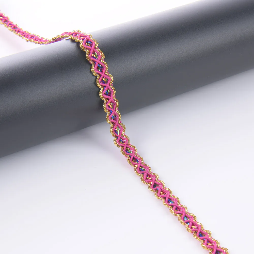 Wholesale 12mm Shiny Tassel Decoration Trimming