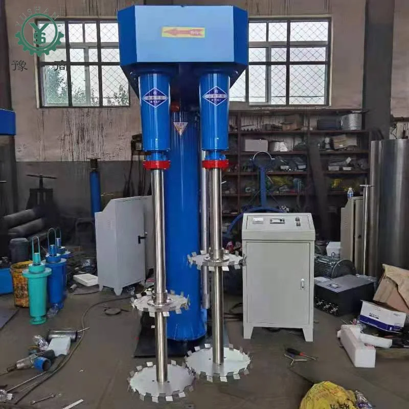 Top Quality Stirring Conversion Double Shaft Disperser Integrated Mixing High Speed Dispersion Machine