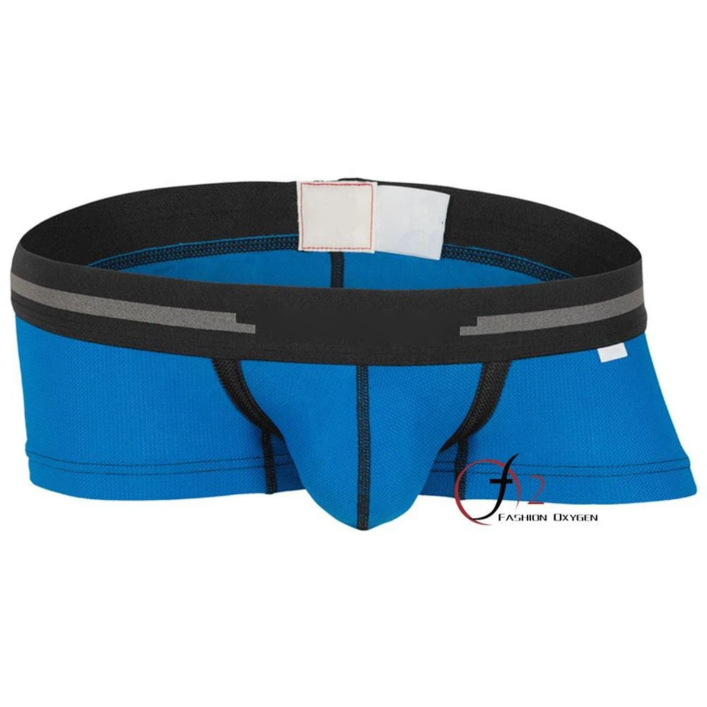 Korea Popular Athletic Underwear Mens Mesh Trunks Water Absorption Dry Quickly Performance Underwear for Man