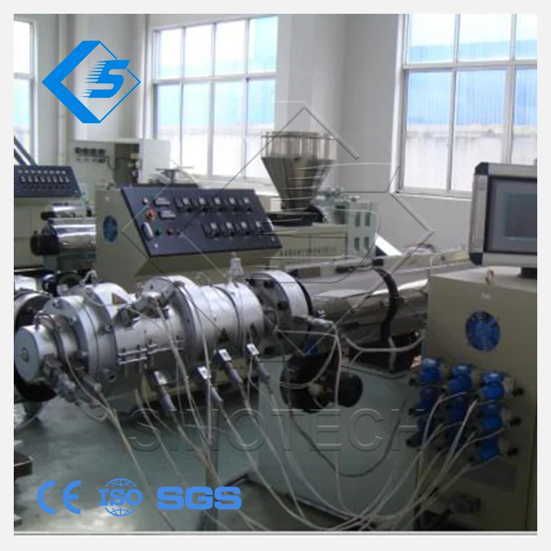 Fully automatic stable water supply pipe extrusion equipment PPR pipe production line