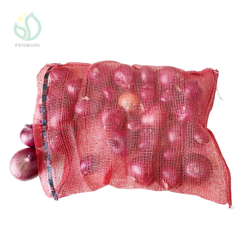 Hot selling pp leno bags plastic mesh bags for firewood