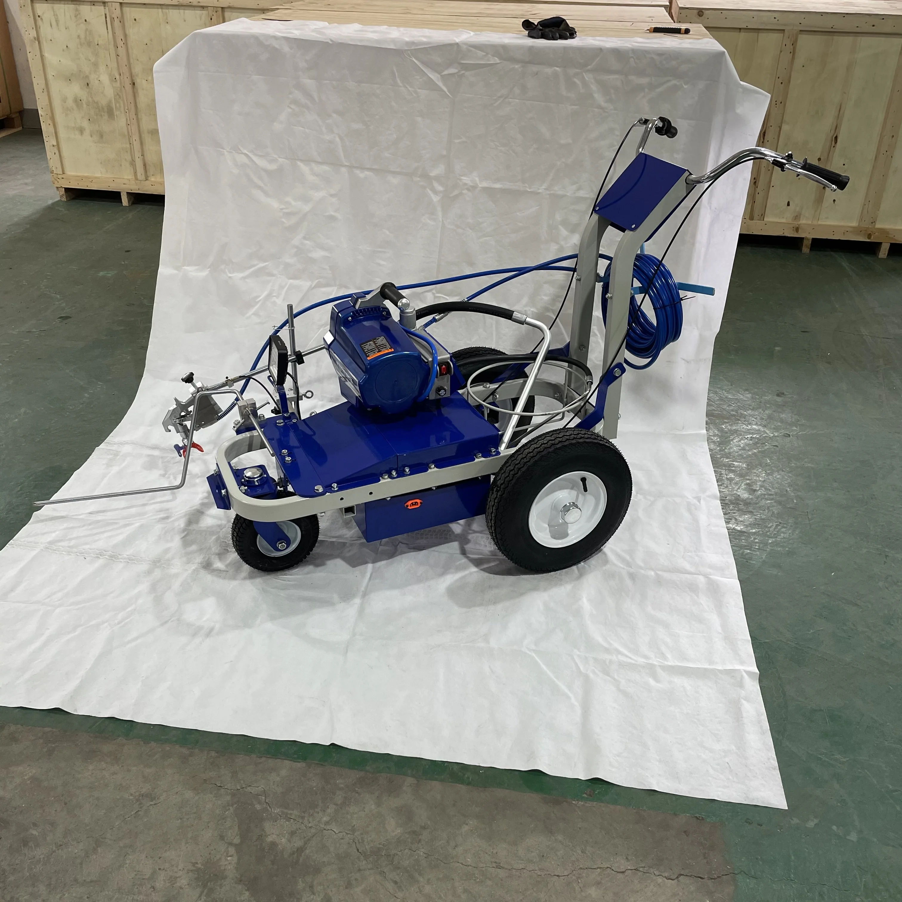 Cold jet marking machine price good traffic road marking machine Cold plastic road marking machine