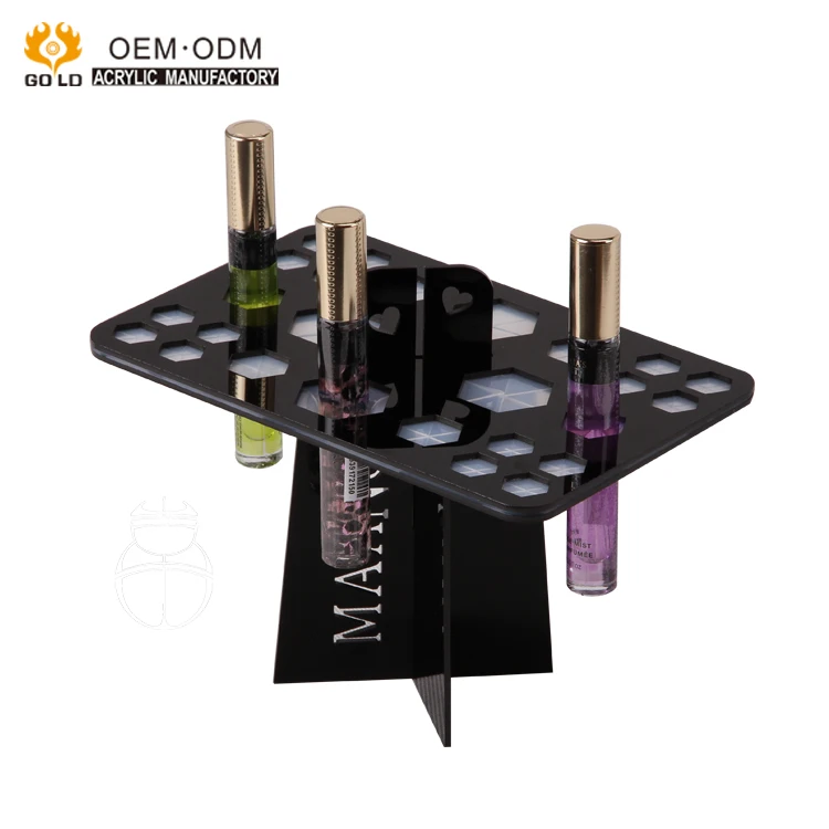Oem Customized High Quality New Design Acrylic Lip Balm Display Rack