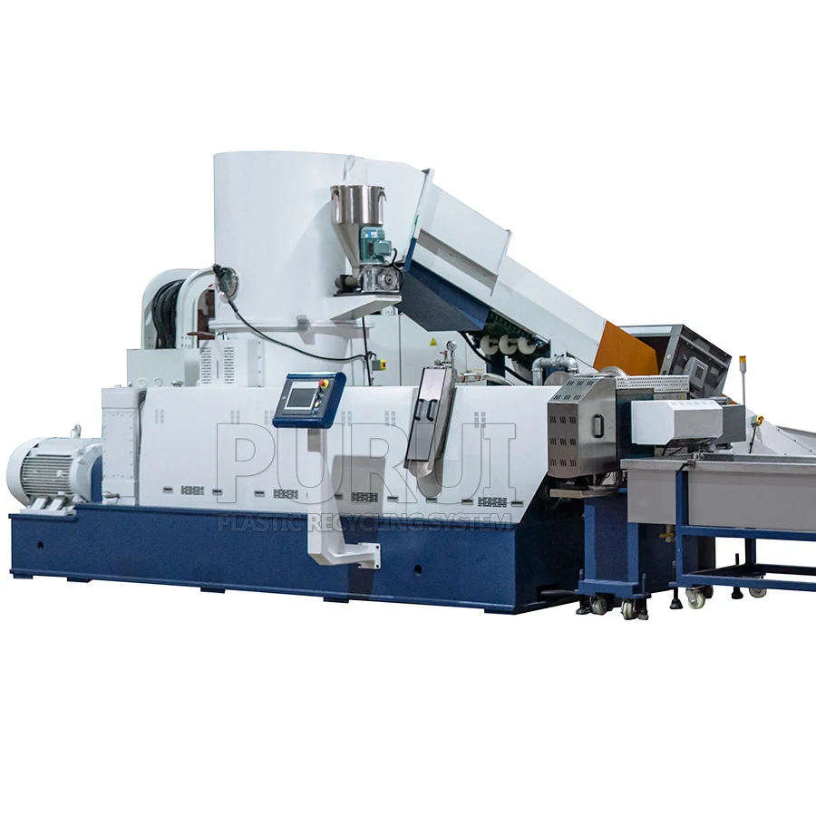 pp filament recycling PELLETIZING MACHINE plastic granulator
