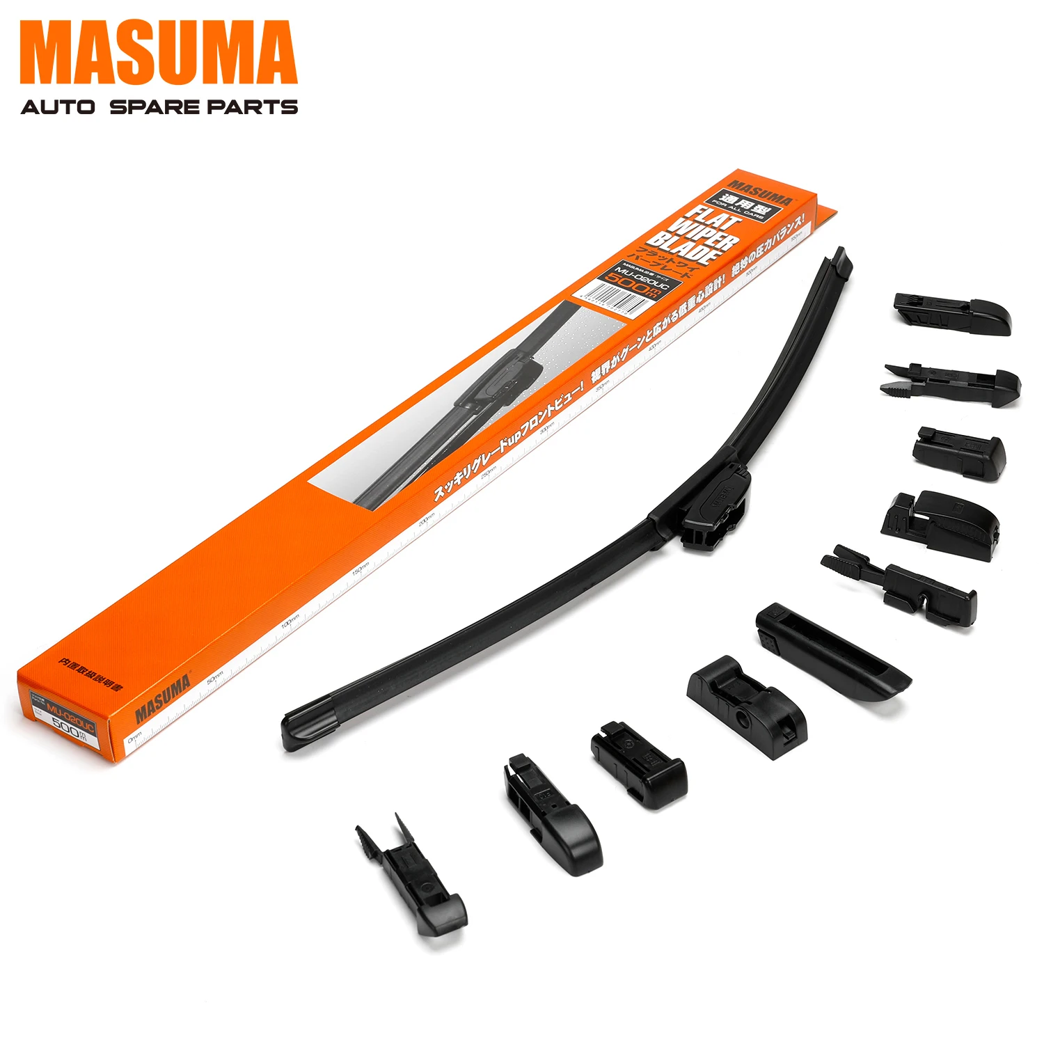 MU-020UC MASUMA Manufacturing Silicone Wiper Blade for Vehicles Accessories 20 Inch Japanese Car General Products 3 Days CN;GU