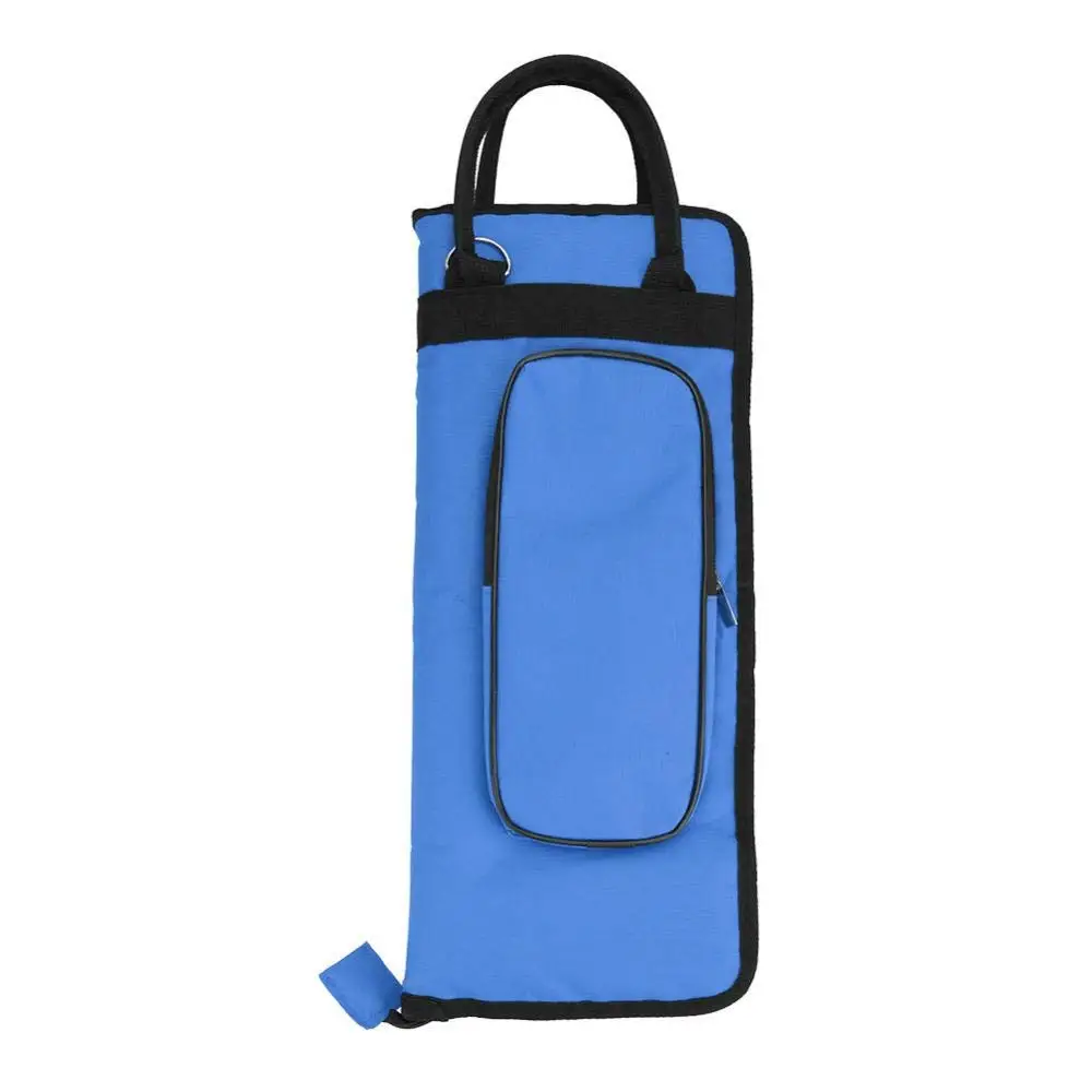 Drumstick Bag,Water-Resistant Oxford Cloth Thicken Padded Drum Stick Bag Case with Strap