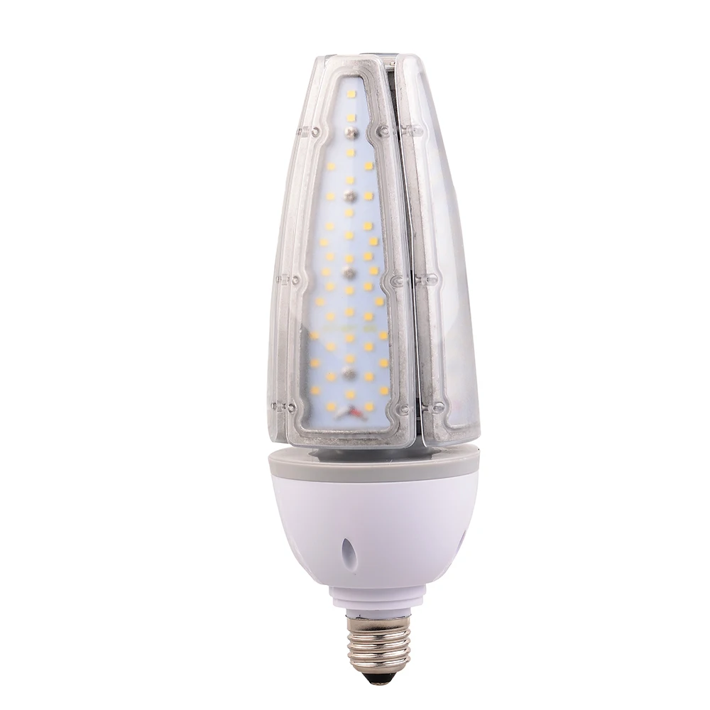 50W High-Bright LED Corn Bulb Lights E40 Screw Base High Bay Canopy Street Light 130Lm/W HID Replacement Lighting
