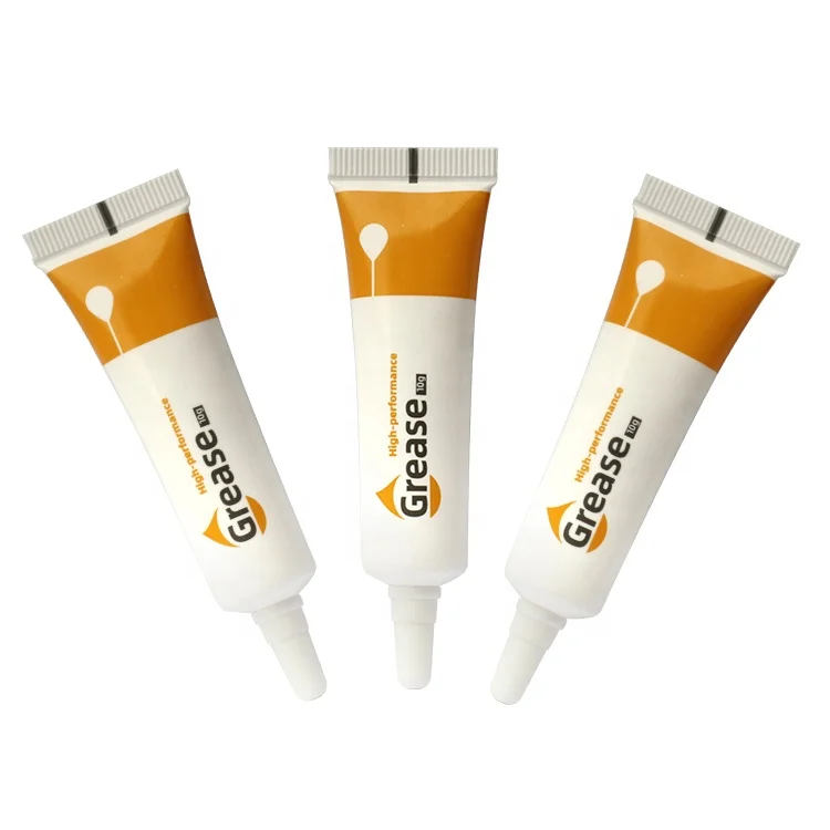 Manufacturer Supplier China Waterproof Lubricant 3g 5g sachet di-electric grease 10g tube High Performance silicone grease
