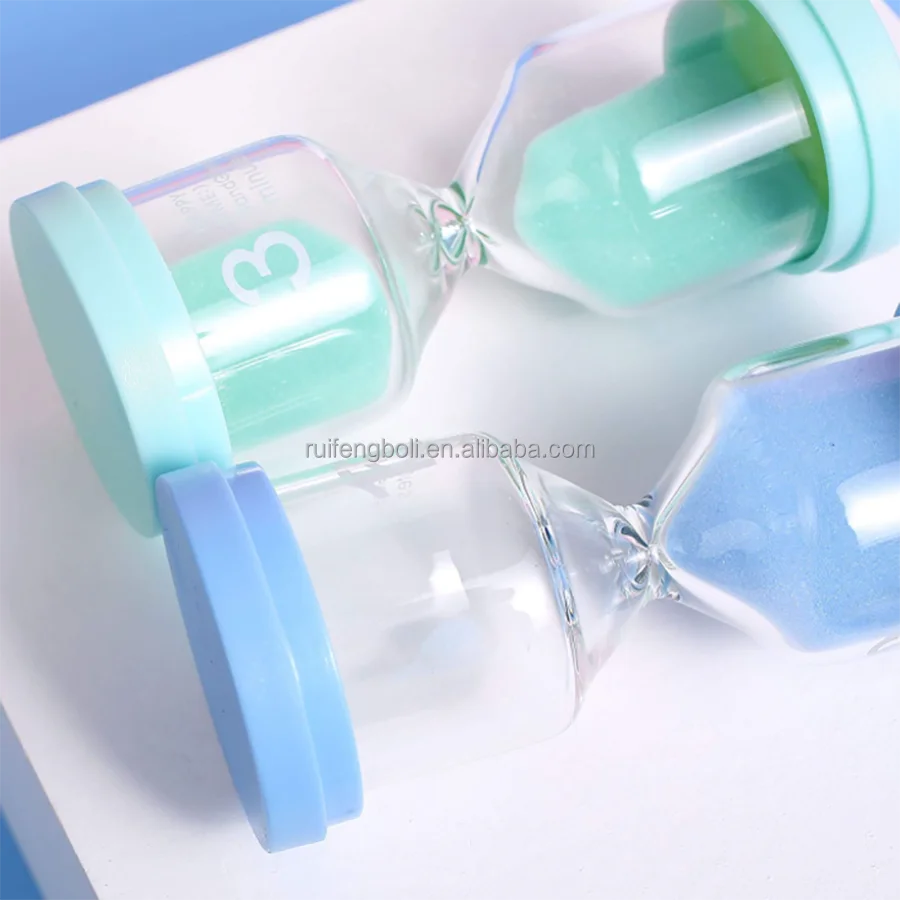 Factory price Hot Sale Colorful Decorative Customize Time Memory 1 To 30 Minutes Glass Sand Timer Hourglass For Souvenir