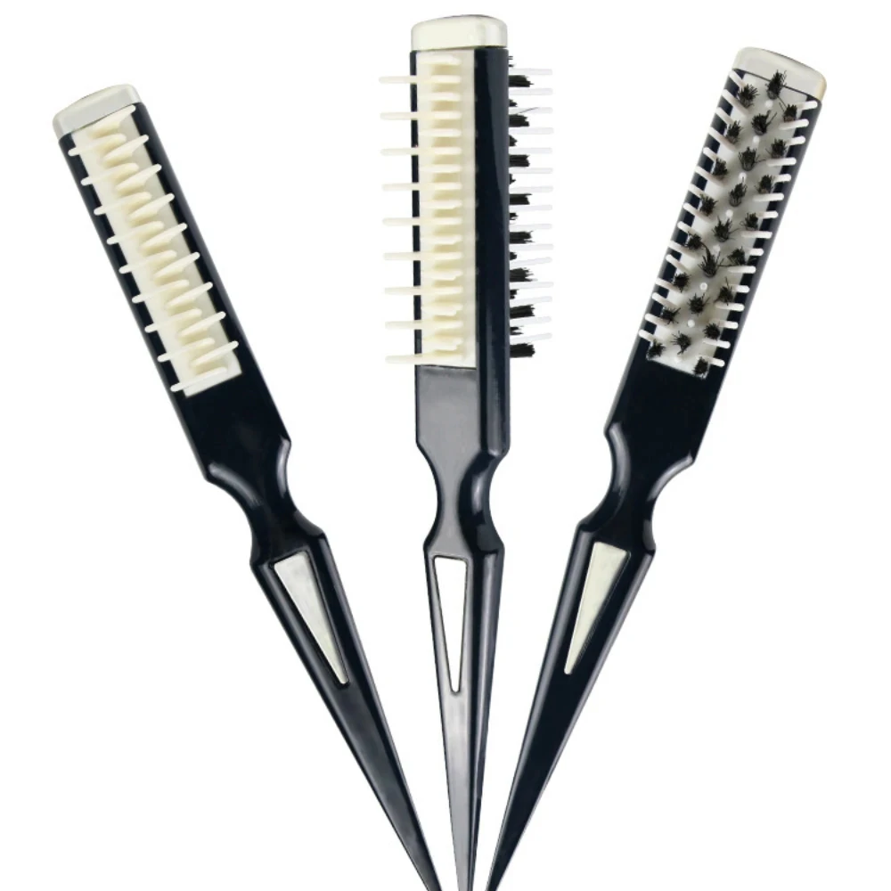 Professional Double-sided Multi-functional Hair Comb Styling Comb Portable Hot Hair Comb