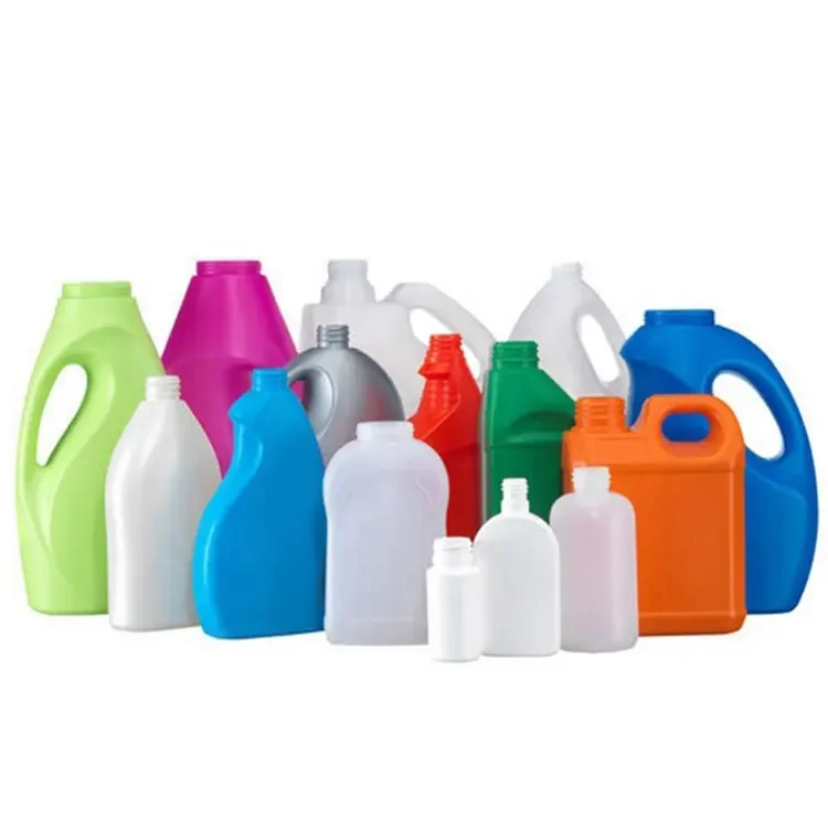 Highshine two double layer 250 300 500ml 1000ml round hdpe chemical bottle extrusion blowing blow moulding molding machine