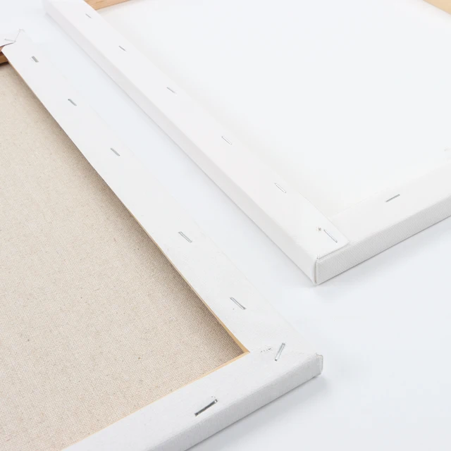 Good price Art supplies blank stretched artist oil painting canvas 100%  280g pure cotton canvas for oil and acrylic pain