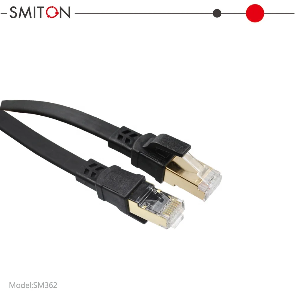 RJ45 Cable FTP Cat8 Ethernet Patch Cord PVC