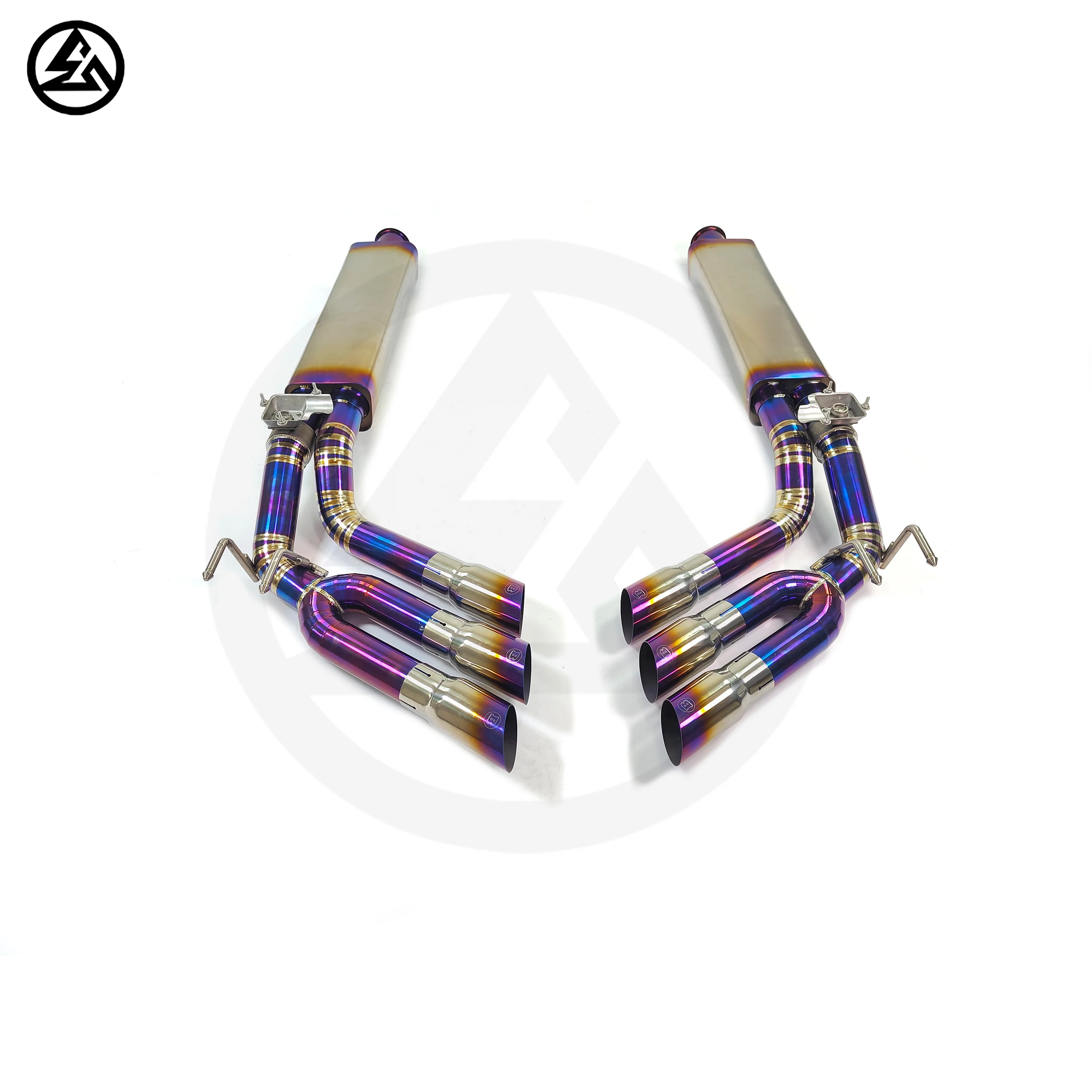 Новейший титановый OEM-глушитель для Mercedes benz W463 W464 G500 G55 G63 G65 AMG автомобильный выпускной клапан