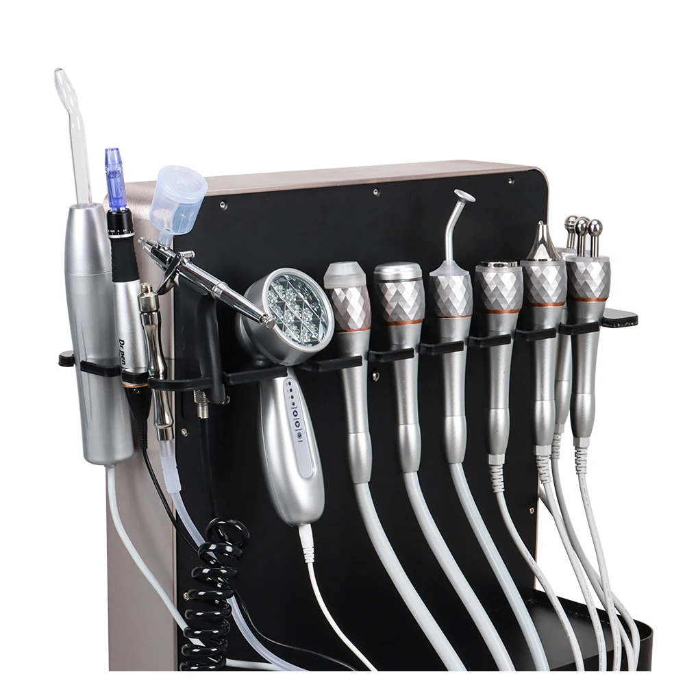 Newest 13 in1 aqua peel up oxygen hydra deep cleaning facial machine hydra microdermabrasion Machine
