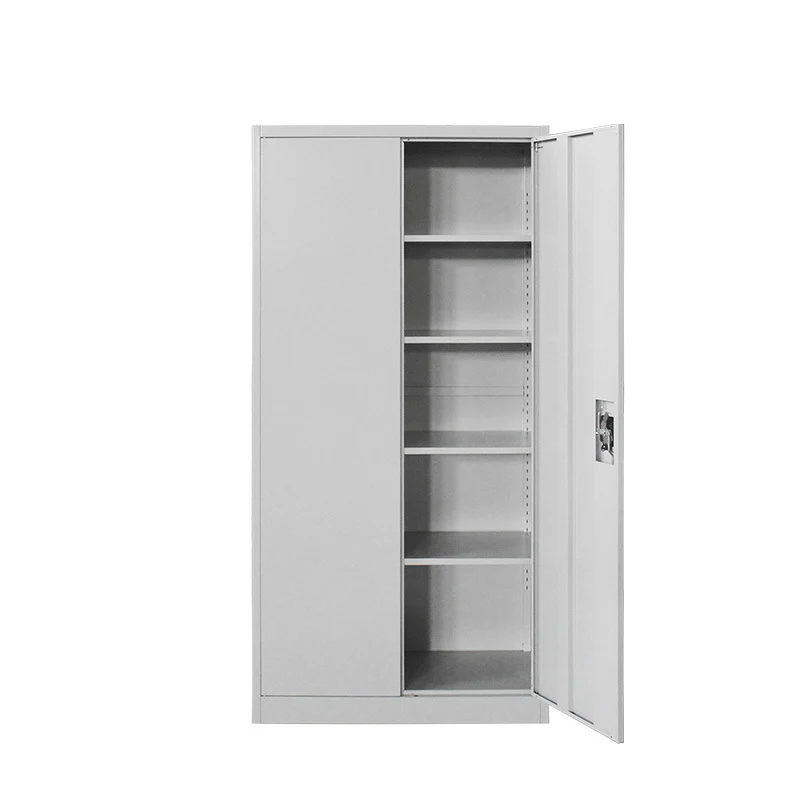 Современный вертикальный шкаф для хранения с замком из нержавеющей стали Foshan
