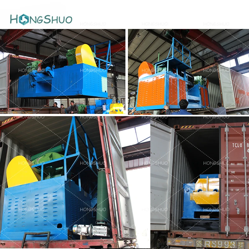 Scrap Tire Shredder Machine/ Tire Shredding Equipement High Output