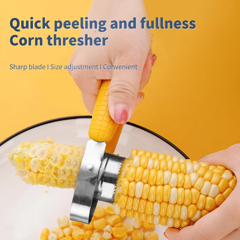 Новые кухонные приспособления устройство для чистки кукурузы молотилка из нержавеющей стали аксессуары