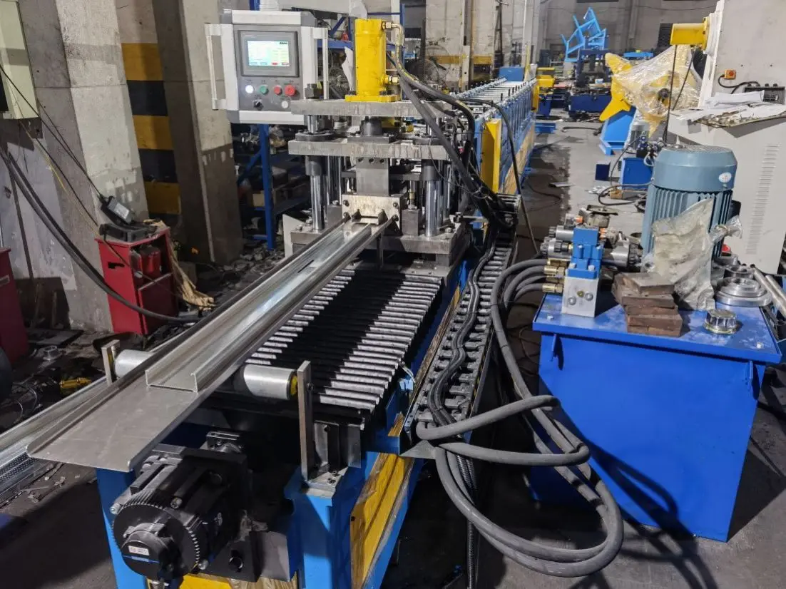 Garage Door Track Bending Machine Garage Door Curved Track Machine