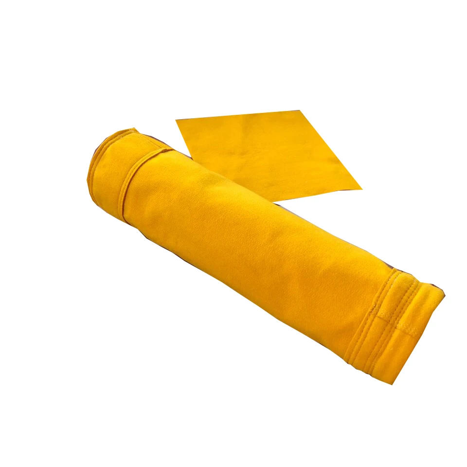 Pleated big dust collecting clamp  snap band filter bag P84 filter bag