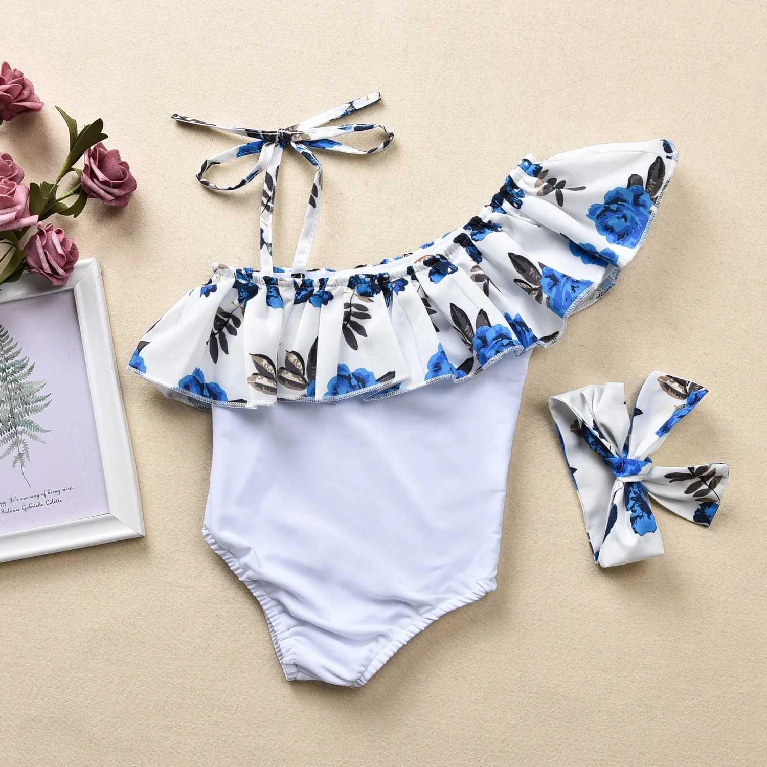 
Hot sell Kids bathing suit baby girls swimwear/infant girl bathing suit newborn clothes 2020 baby swimsuit bikini 