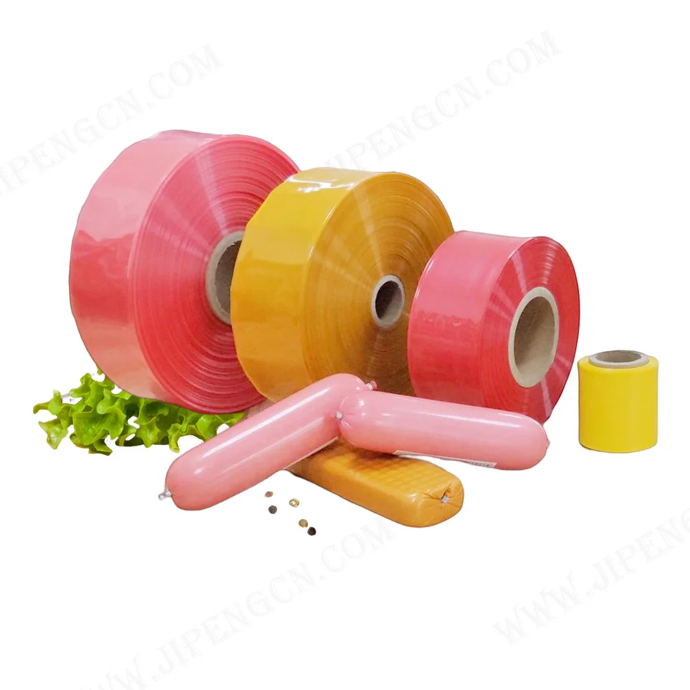 Nylon Print artificial polyamide  Sausage Casings shrinkable plastic sausage casing for boiled steamed sausage