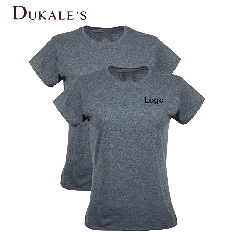 Organic Lady Slim Fit tshirt Women Back Stamp White Blank Short Sleeve Spandex 180gsm 100% Cotton Spandex O-Neck Women Tee Shirt