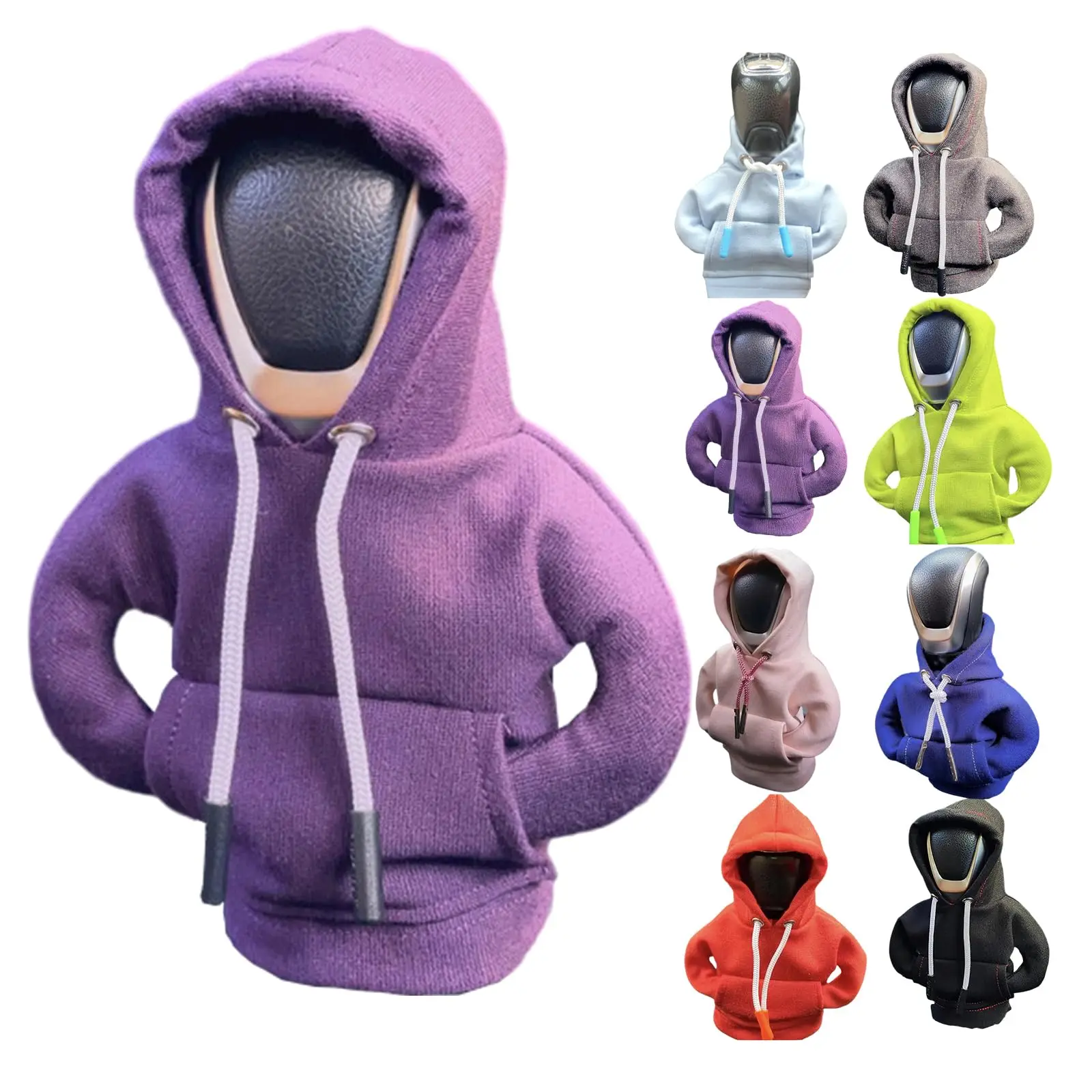 High Quantity 2024 Heat Insulation Fashion car gear shift knob hoodie custom Most Cars Trucks SUVs Custom colors
