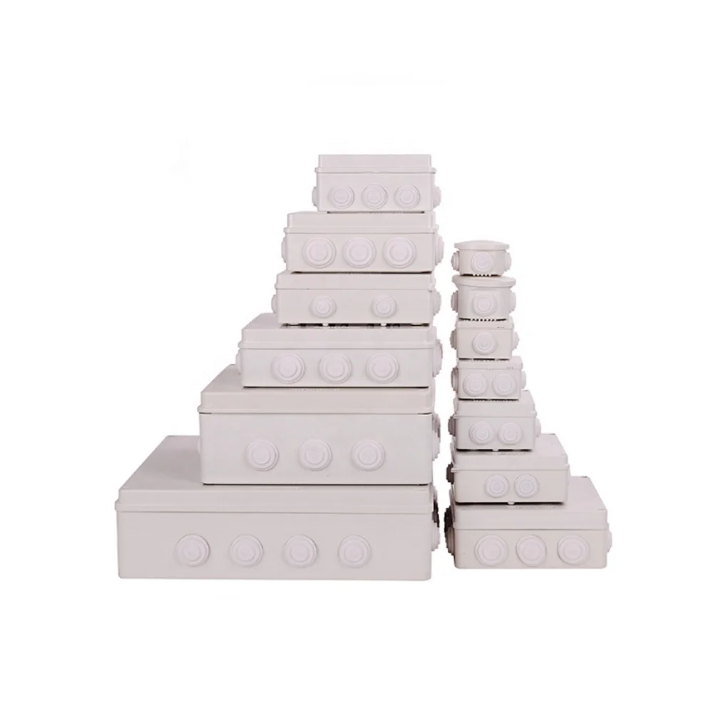 Electronic Plastic Box Project Box For Outdoor Waterproof Wire Junction Boxes Enclosure Instrument Case DIY Electronic Case