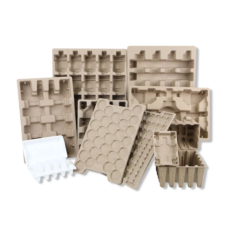 Wehigreat customizable bear eggs wine bottle shipping molded pulp insert