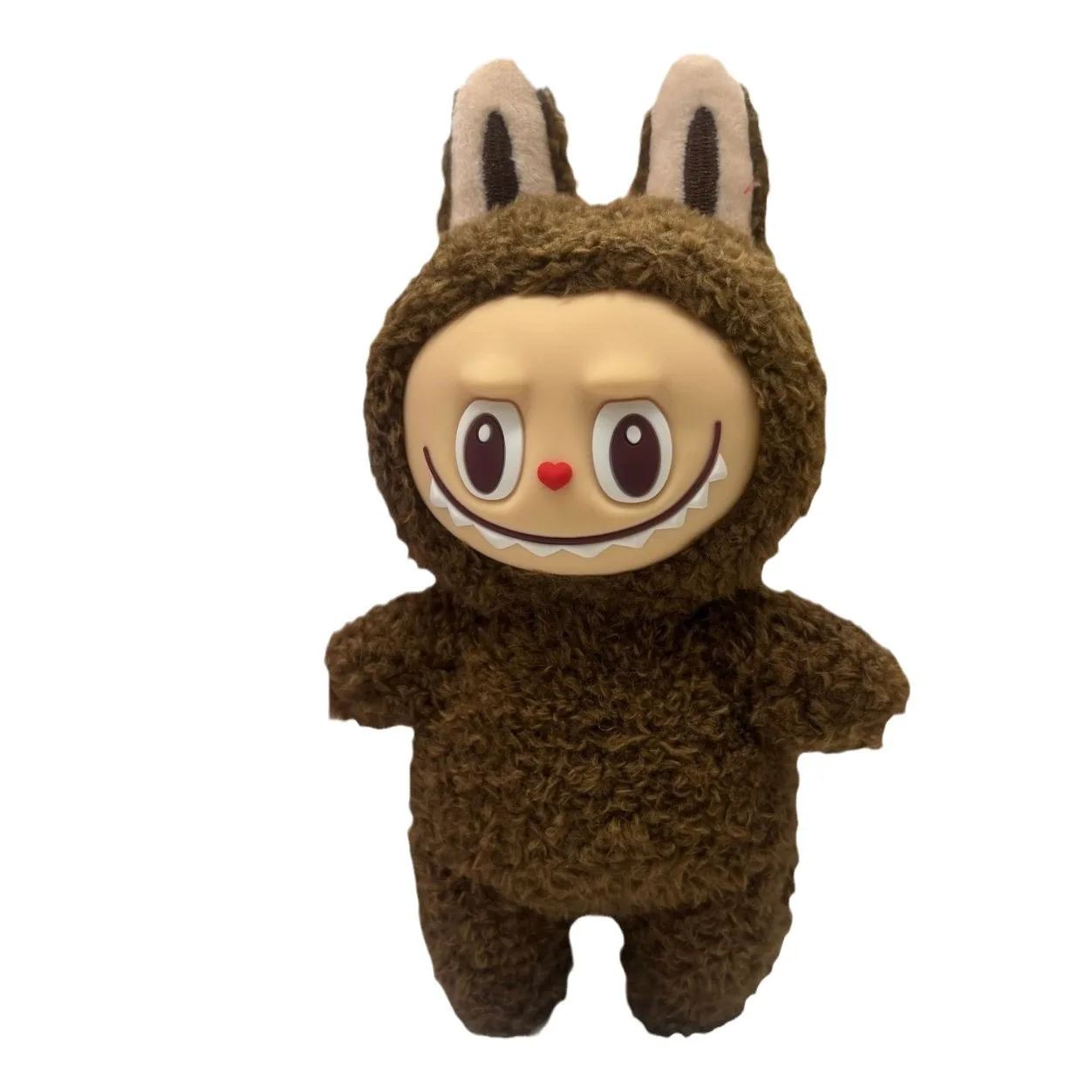 Cute Cartoon Labubu plush Keychain anime 3D Doll  Kid Toy Key Chain Car Key Bag Decoration Keyrings Accessories