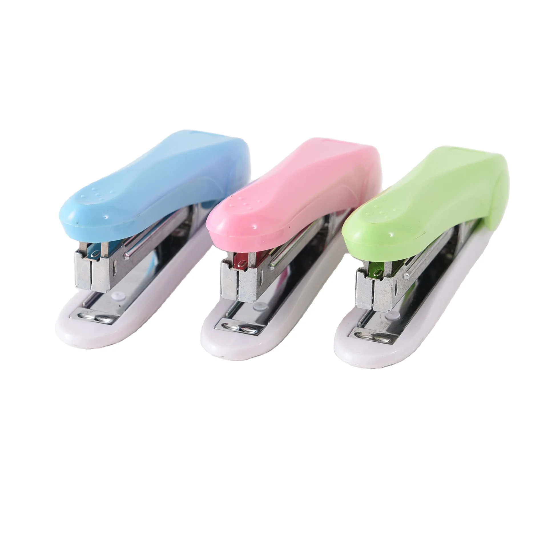 Manufacturers Directly Supply Metal 3 Colors High Quality Stapler Metal Multi Functional Effortless Staplers For Office School