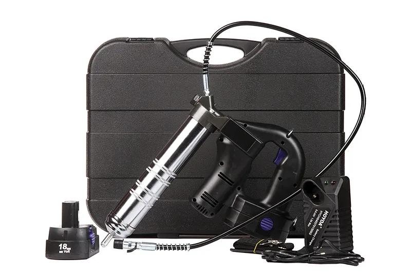 10000psi High Pressure Portable Lithium Electric Grease Gun Rechargeable Cordless Lubricating Oil Filling Machine For Excavator