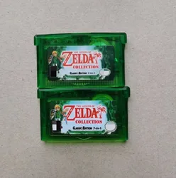 High quality for GBA 7 in1 Zelda game card Shell can choose color Legend of Zelda card Seasons Ages for Gameboy Advance