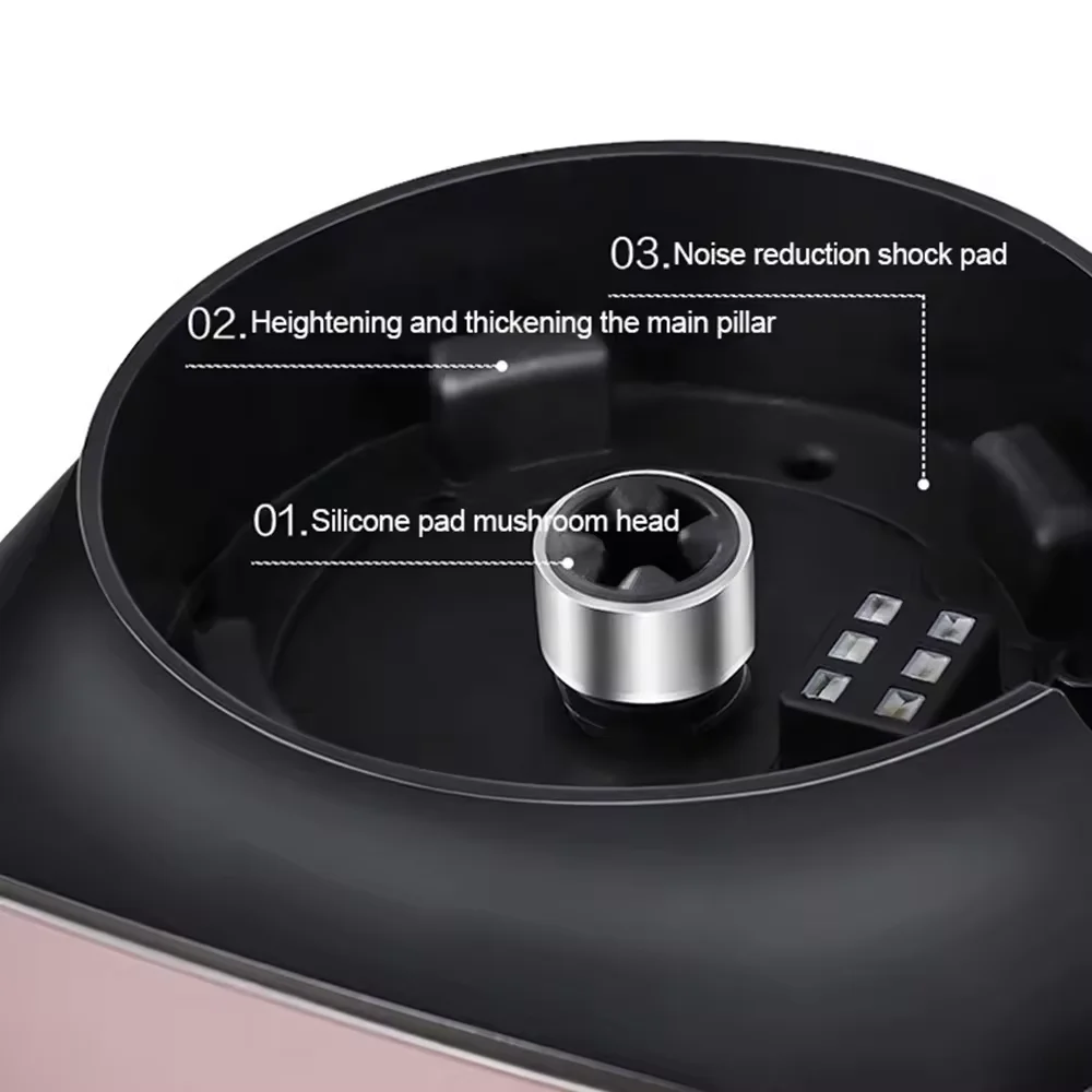 White Color Fruit Vegetable Nuts Food Chopper Blender with Grinder Silent Wall Breaking Machine