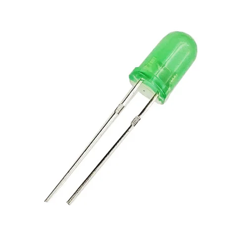5 mm green hair green  light emitting tube LED light emitting diode
